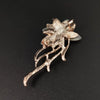 Brooches Opal Stone Rhinestone Brooch Gold Color Flower Bouquet Brooch Pin Bridal Wedding Jewelry Gift Brooches For Women - Image 5