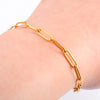 2.5/2.7/4mm Adjustable Stainless Steel Paperclip Chain Bracelet for Women Hand Bangle Ankle Anklet Wristband Metal Jewelry Gift - Image 4