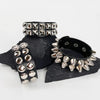 Punk Spike Stud Leather Bracelet Hip Hop Rock Wide Cuff Bangle Steampunk Hand Jewelry Classic Rivet Wristband Hand Jewelry - Image 3