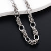 10mm Hiphop Tie a knot Link Chain Stainless Steel Necklace Bracelet Big Chain Necklace Punk Hiphop Jewelry - Image 4