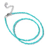 Stone Beads Necklace 2mm Round Faceted Beaded Necklace Crystals Amethysts Necklaces for Women Collarbone Chain - Image 12