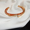 White Acrylic Bracelets Board Bend Metal Bangles Women Hand Bracelets Geometric C shaped Opening Bracelets Jewelry Gifts K - Image 11
