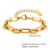 Chunky Toggle Link Chain Bracelet in Stainless Steel - Image 23