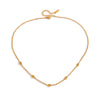 Delicate White Zircon Tennis Racket Pendant Y-Shaped Chain Necklace For Women Pvd Plated Stainless Steel Jewelry - Image 8