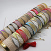 Boho Handmade Cuff Bracelet Aliya Unique Miyuki Woven Tassel Loom Girl Gifts for Women - Image 1