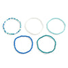 5pcs/set Boho Anklet Multi-layer Colorful Beads Chain Ankle Summer Bracelet Charm Sandals Barefoot Beach Foot Bridal Jewelry - Image 2