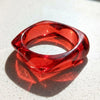 Vintage Punk Brown Coffee Thick Resin Acrylic Bangles Geometric Irregular Wide Cuff Bangle Bracelet For Women Men Jewelry - Image 14