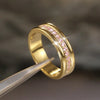 Micro Pave Cubic Zirconia Band Ring in Gold-Tone Silver-Tone and Rose Gold-Tone - Image 8