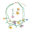 Bohemia Asymmetrical Acrylic Colorful Flower Drop Earrings For Women Handmade Beaded Floral Wedding Earring Jewelry - Image 9