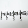 ShareShark 10pcs 4/6/8/10 Squid Jig Lure Swivels Fishing Bearing Rolling Swivel Ring Fishing Connector Fishing Accessories - Image 6
