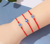 12 piece minimalist woven Devil's Eye adjustable stretch bracelet set suitable for couples to wear and friends to give gifts - Image 6