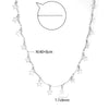 Round Cubic Zircon Charms Long Necklace Woman Choker Stars Moon Elegant Chain No Fade Fariy Jewelry - Image 15
