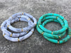 3Pcs Bohemain Acrylic Bamboo Stackable Bracelets Set for Women Marble Color Stretchy Resin Tube Beads Bracelet Bangles Jewelry - Image 4