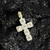 Hip Hop Cross Pendant Necklace Men 4mm Rhinestone Tennis Chain Iced Sparkling Necklace Women Punk Jewelry Gift - Image 7