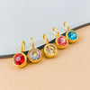 Colorful Birthstone Pendant Necklace in Gold-Tone or Silver-Tone - Image 36