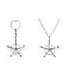 Anime Bleach Necklace Quincy Ishida Uryuu Cosplay Ginrei Gojiaku Amulet Alloy Choker Chain Bracelets Pendant Jewelry Accessories - Image 11