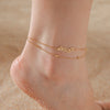 Bear Cat Dog Paw Anklet Women Stainless Steel Double Layer Beads Chain Ankle Bracelet Animal Footprints Summer Accessory - Image 10