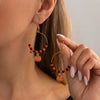 Cute Halloween Resin Pumpkin Ghost Star Dangle Earrings for Women Spooky Asymmetrical Charm Earrings Party Cosplay Jewelry Gift - Image 13