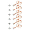 6 PCS/12 Pcs Tiny 2mm Stainless Steel Stud Earrings For Mens Womens CZ Round Ball Earrings Set - Image 16
