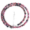 4mm Stone Malachite Quartz Opal Volcanic Lava Round Bead Necklaces Women Men Choker Classic Jewelry Gift 16in - Image 14