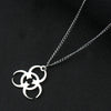 Necklace Men And Women Street Punk Hip-Hop JewelryNew Stainless Steel Biochemical Logo Pendant - Image 10