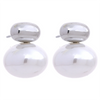 316 Stainless Steel Imitation Pearl Beads Stud Earrings Daily Chic Japan Simple Ear Jewelry for Women - Image 8