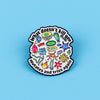 Medical Themed Enamel Pins Floral Organs Nurse Doctor Brooches for Backpacks Funny Lapel Badges for Healthcare Workers Gifts - Image 3