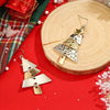 Vintage Metal Christmas Tree Long Drop Earrings for Women Female Holiday Party Jewelry Acccessories Christmas Gift - Image 4