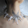 Zhuhe The Rivet Crystal Necklace In The Neo-Gothic Style Is A Jewelry Accessory For Men And Women And A Party Gift - Image 8