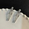 Punk Halloween Earrings for Women, Spooky Skull Skeleton Dangle Earrings for Women,Bloody Knife Drop Earring - Image 12