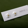Handmade Multicolor Ceramic Flower Earrings With Stainless Steel Pin And Eye-catching Jewelry - Image 8