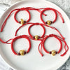 Lucky 12 Constellation Zodiac Sign Braided Animal Bracelet Men Women Red Rope Gold Color Beads Bracelet Bangle Gift Jewelry - Image 2