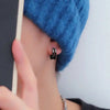 Double-layer Small Hoop Earring For Women/Men Daily Jewelry - Image 6