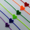 Braided Heart Rope Bracelet Adjustable in Many Colors - Image 6