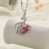 A Swan Necklace Pendant Made Of Copper And Inlaid With Zircon Series, A Sweet And Romantic Holiday Gift For Women - Image 7