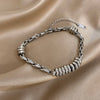Greatera Light Twisted Steel Ball Gold Chain Bracelet Charm Two Tone Unique Artistic Men Women Bangle - Image 11