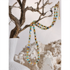 Light Color Stone Beads Handmade Necklace for Women Stainless Steel Metal Women Jewelry Gala Gift - Image 4