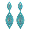 European and AmericanFashion Full Diamond Alloy Gold-Plated Earrings For Women Multicolor Rhinestone 0ptional Earrings - Image 14