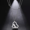 Double Female Symbol Pendant Choker Stainless Steel Double Layer Necklace for Women Jewelry Birthday Gift - Image 21