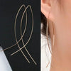 Irregular Smudging Resin Blue Jelly Ice Cute Geometric Bean Stud Earrings for Women Unique Design Party Jewelry Christmas Gift - Image 40