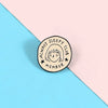 Always sleepy club sleeping grand Metal Paint pin Brooch Simple Split Insect Badge Bag Lapel Pin Jewelry Gift - Image 3