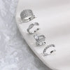 1 Pcs Zircon Korean Wave Multilayer Geometry Ear Cuff Clip on Earrings For Women Without Piercing Non-pierced Jewelry - Image 1
