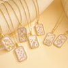 Stainless Steel Star Zodiac Sign 12 Constellation Choker Necklaces Crystal Enamel Pendant Aries Libra Leo Birthday Gift - Image 3