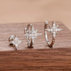 3PCS Korean Shiny Zirconia Star Clip Earring Set For Women Stainless Steel Charm Female Sweet Ear Cuff Cartilage Earring Jewelry - Image 2
