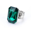Personality Elegant Big Ring for Women 7 Colors Big Resin Stone Elastic Stretch Finger Rings Jewelry Christmaswholesale - Image 7