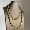 Bohemian Double-Layer Beaded Necklace with Irregular Stone Beads and Long Sweater Chain - Image 35