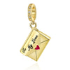 Silver Golden Envelope Whistle Sun Beads Pendants Charms Fit Bracelets Jewelry Gift - Image 16