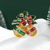 Classic Rhinestones Christmas Brooches for Women Unisex Enamels Pins Banquets Party Backpack Years Gifts Jewelry Accessories - Image 10