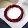 Stainless Steel Spring Bracelet Set Bohemian Style Color Bracelet 12 Laps Set Gift - Image 14