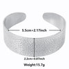 Metal Silver Color Heart Animal Snake Hand Hug Flower Leaf Bangles Bracelets For Women Girl Jewelry Stainless Steel Bangle Gift - Image 10